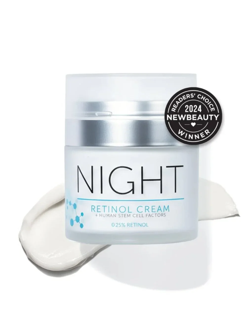 NIB FactorFive Night Retinol Cream 0.25% Retinol Full Size Retail Price $189.00